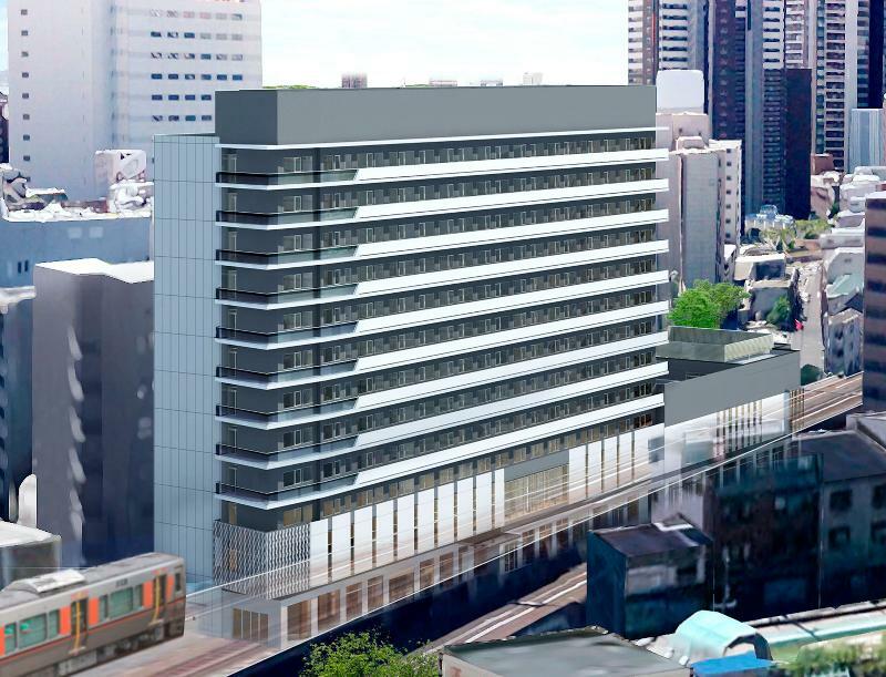 Hotel Hanshin Annex Осака Экстерьер фото